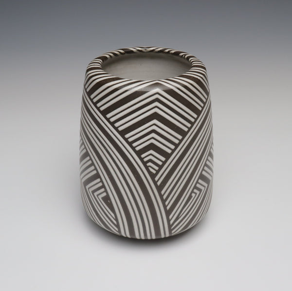 Vessel with Line, Lots of Them - 19cm / 7.5in High