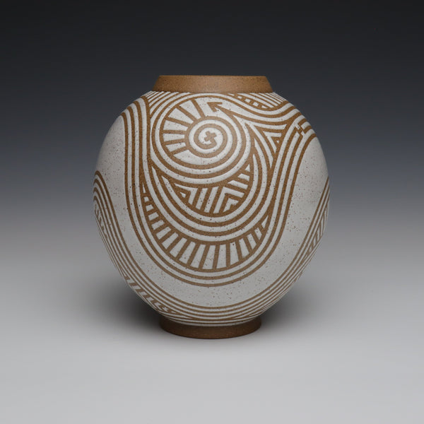 Round Lines Around - 21cm / 8.3in High