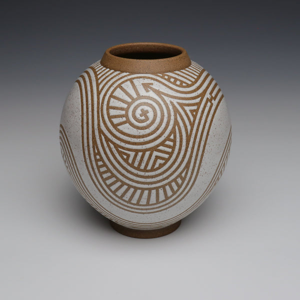 Round Lines Around - 21cm / 8.3in High