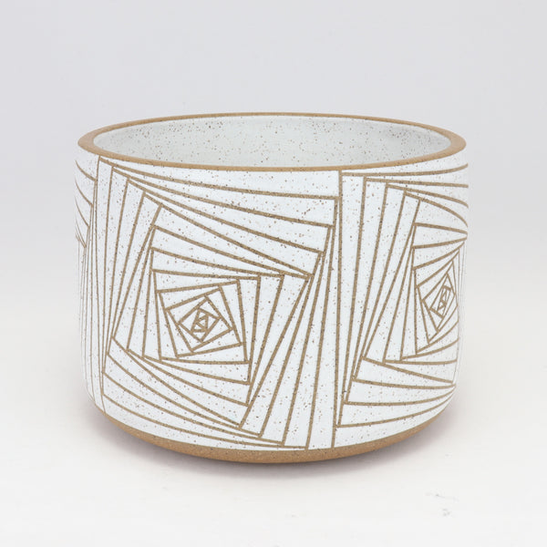 Reversed Paradox Planter on Speckled Clay 7.25 in / 18.5 cm Wide
