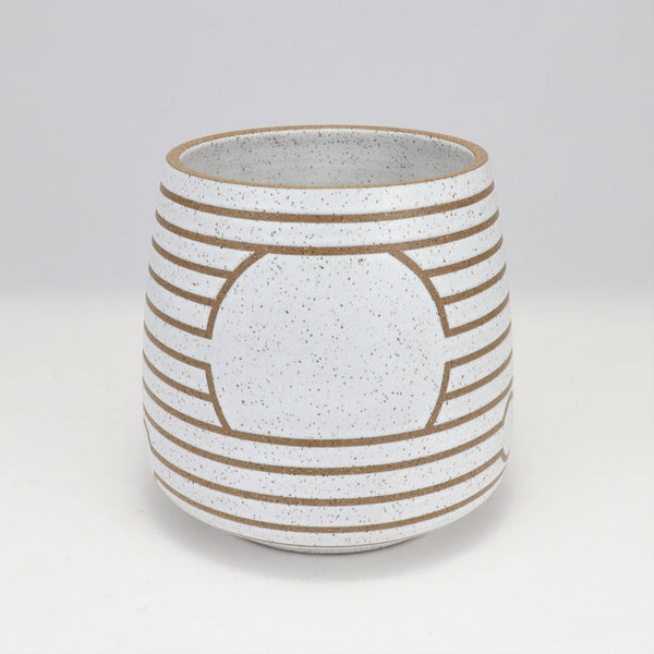 Rising Planter on Speckled Clay, 6 in / 15.5 cm Tall (P13)