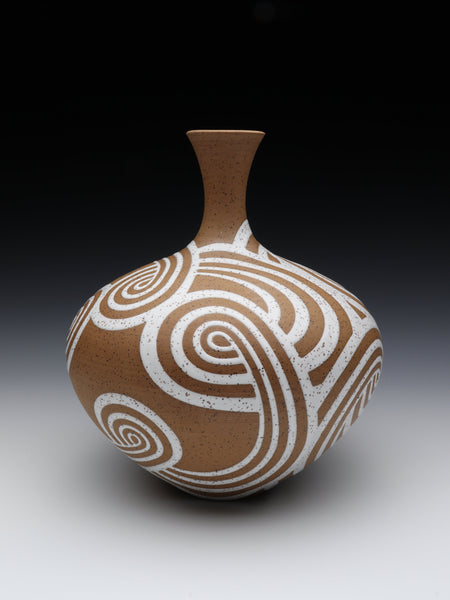 Belly Swirl [8.4in / 21.3cm Tall]