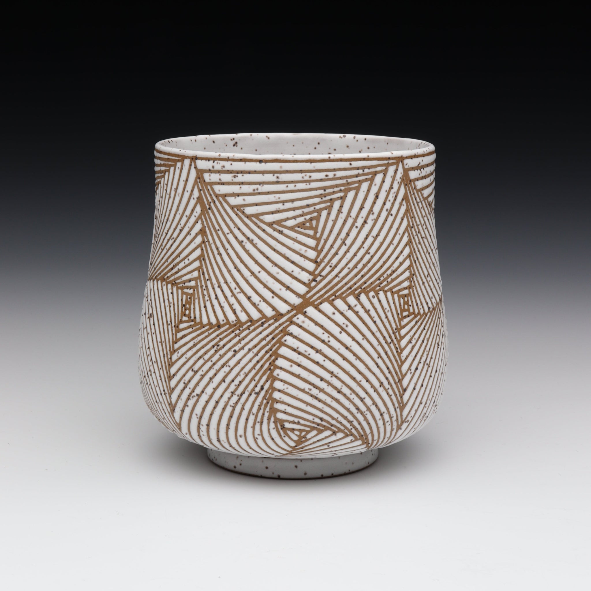 Geometry Cup [3.5in / 9cm Tall]