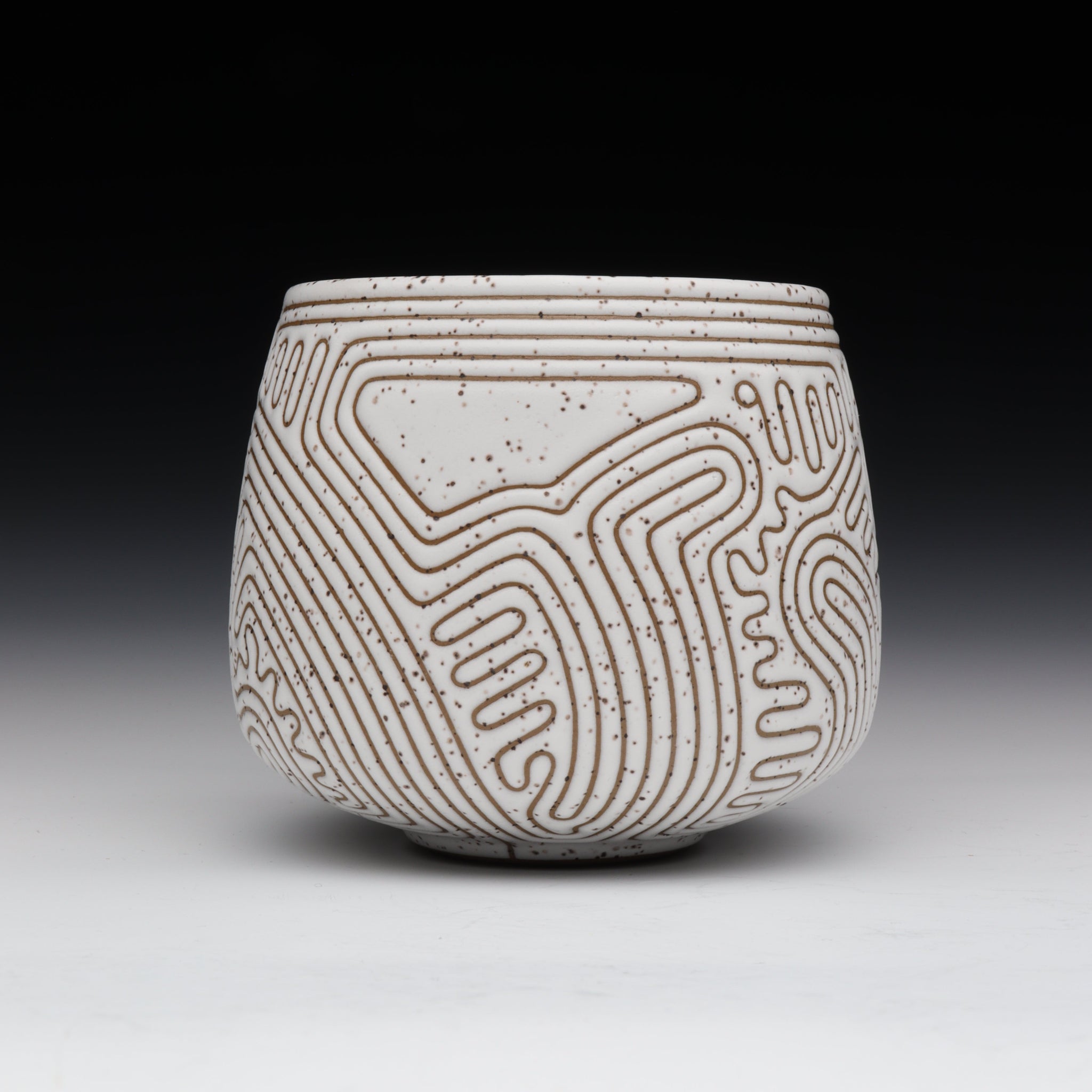 Line Cup [3.5in / 9cm Tall]