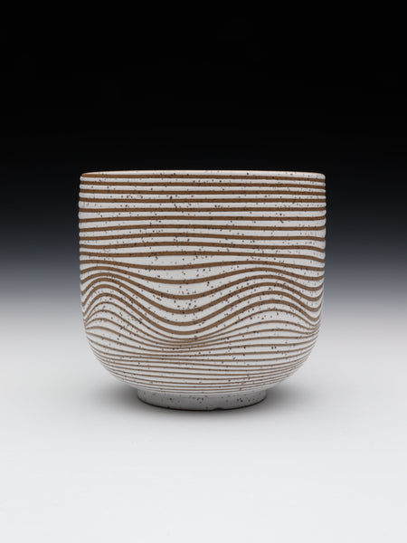 Small Wavy Planter [3.9in / 10cm Tall]