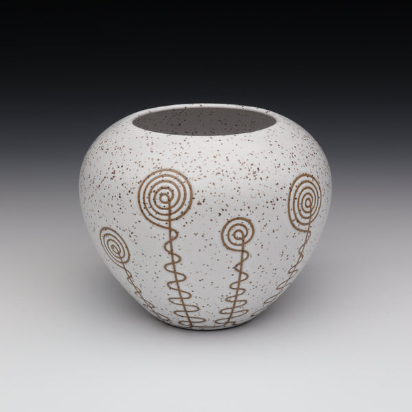 Small Spiral Vase [3.7in / 9.5cm Tall]