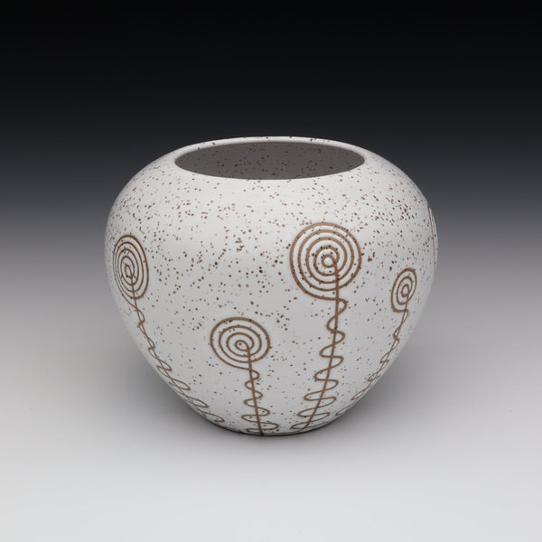 Small Spiral Vase [3.7in / 9.5cm Tall]
