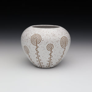 Small Spiral Vase [3.7in / 9.5cm Tall]