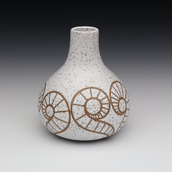 Spiral Bud Vase [4.3in / 11cm Tall]