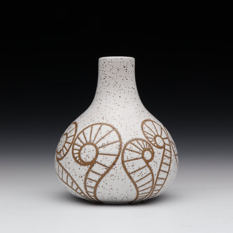 Spiral Bud Vase [4.3in / 11cm Tall]