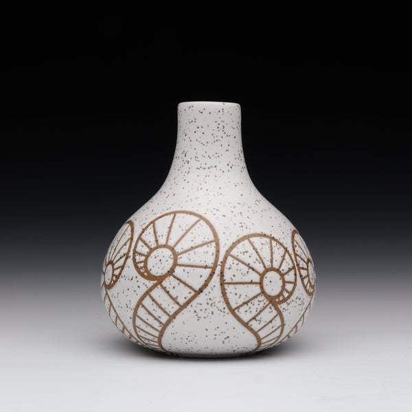 Spiral Bud Vase [4.3in / 11cm Tall]