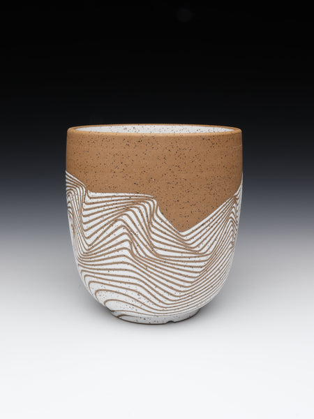 Wave Planter [5.5in / 14cm Tall]
