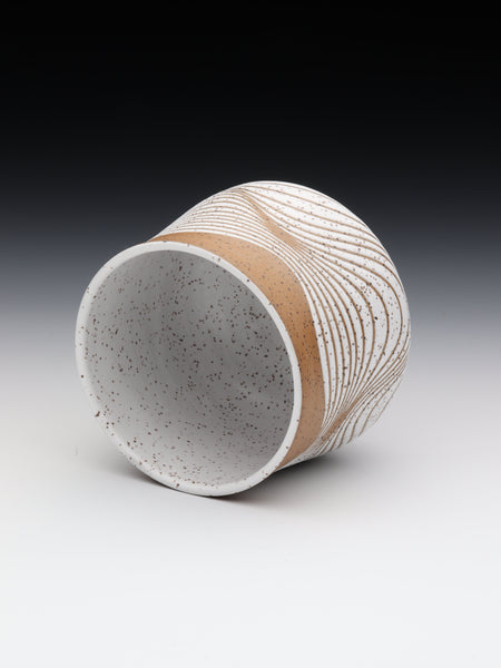 Wavy Cup [3.3in / 8.5cm Tall]