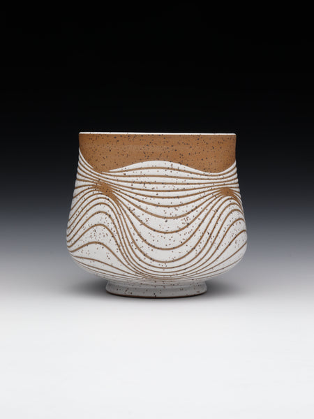 Wavy Cup [3.3in / 8.5cm Tall]