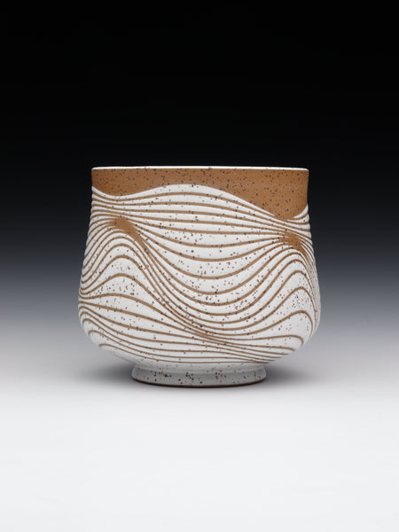 Wavy Cup [3.3in / 8.5cm Tall]