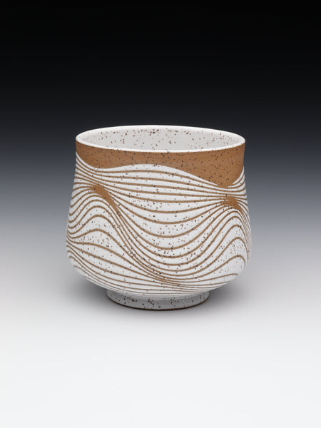 Wavy Cup [3.3in / 8.5cm Tall]