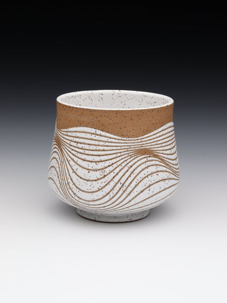 Wavy Cup [3.3in / 8.5cm Tall]