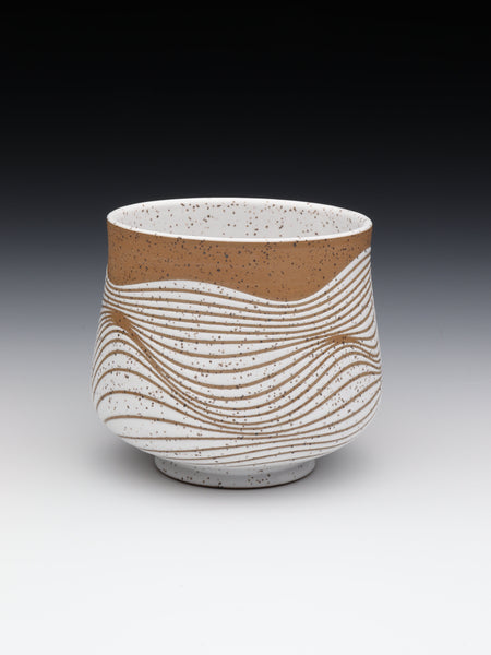 Wavy Cup [3.3in / 8.5cm Tall]