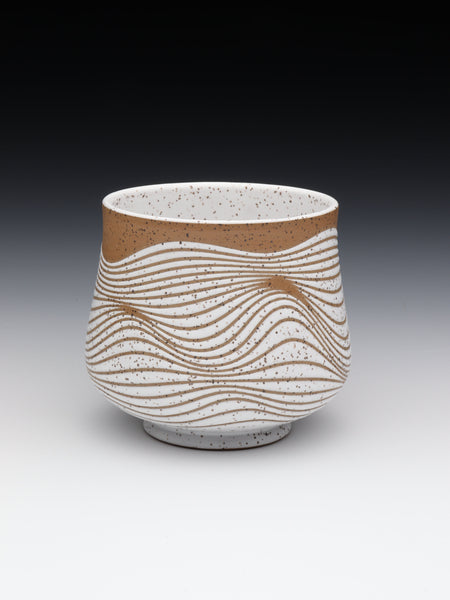 Wavy Cup [3.3in / 8.5cm Tall]