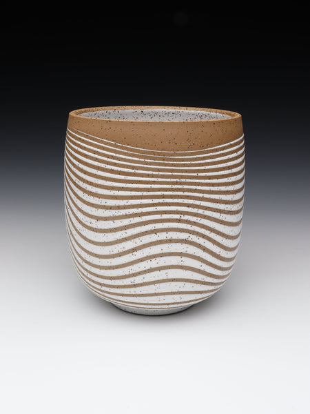 Wavy Planter [5.5in / 14cm Tall]