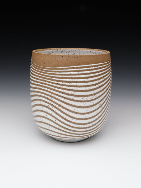 Wavy Planter [5.5in / 14cm Tall]