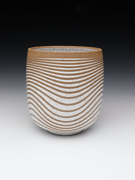 Wavy Planter [5.5in / 14cm Tall]