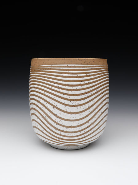 Wavy Planter [5.5in / 14cm Tall]