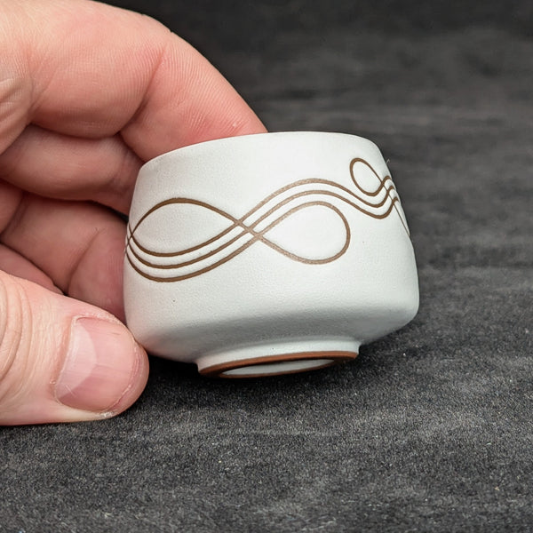 Tiny Wavy Line Cup (Giveaway Winner)