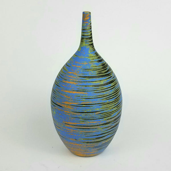 Vase with Layered Underglaze