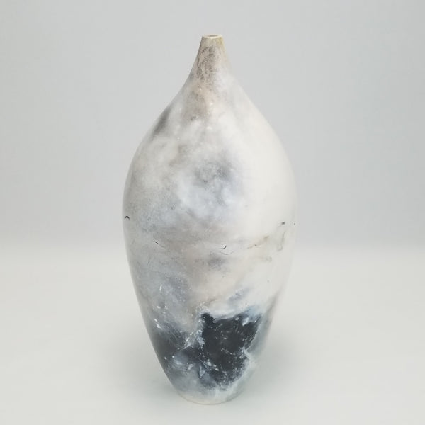 Pit-Fired Vase (11 in / 28 cm tall)