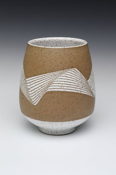 Slow Wave Vessel [6.1in / 15.5cm Tall] - SOLD - THANK YOU!