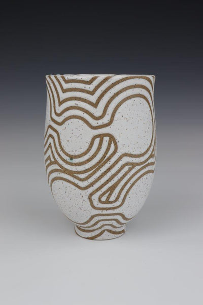 Circled Vase 6.5 in / 17 cm Tall
