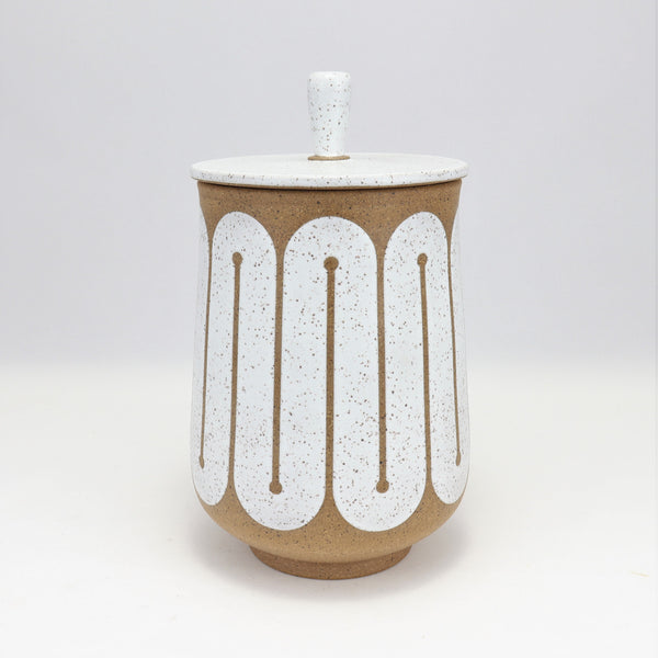 Speckled Jar, 8.5 in / 21.5 cm Tall