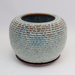 Textured Planter -  5.5 inches tall (14 cm)