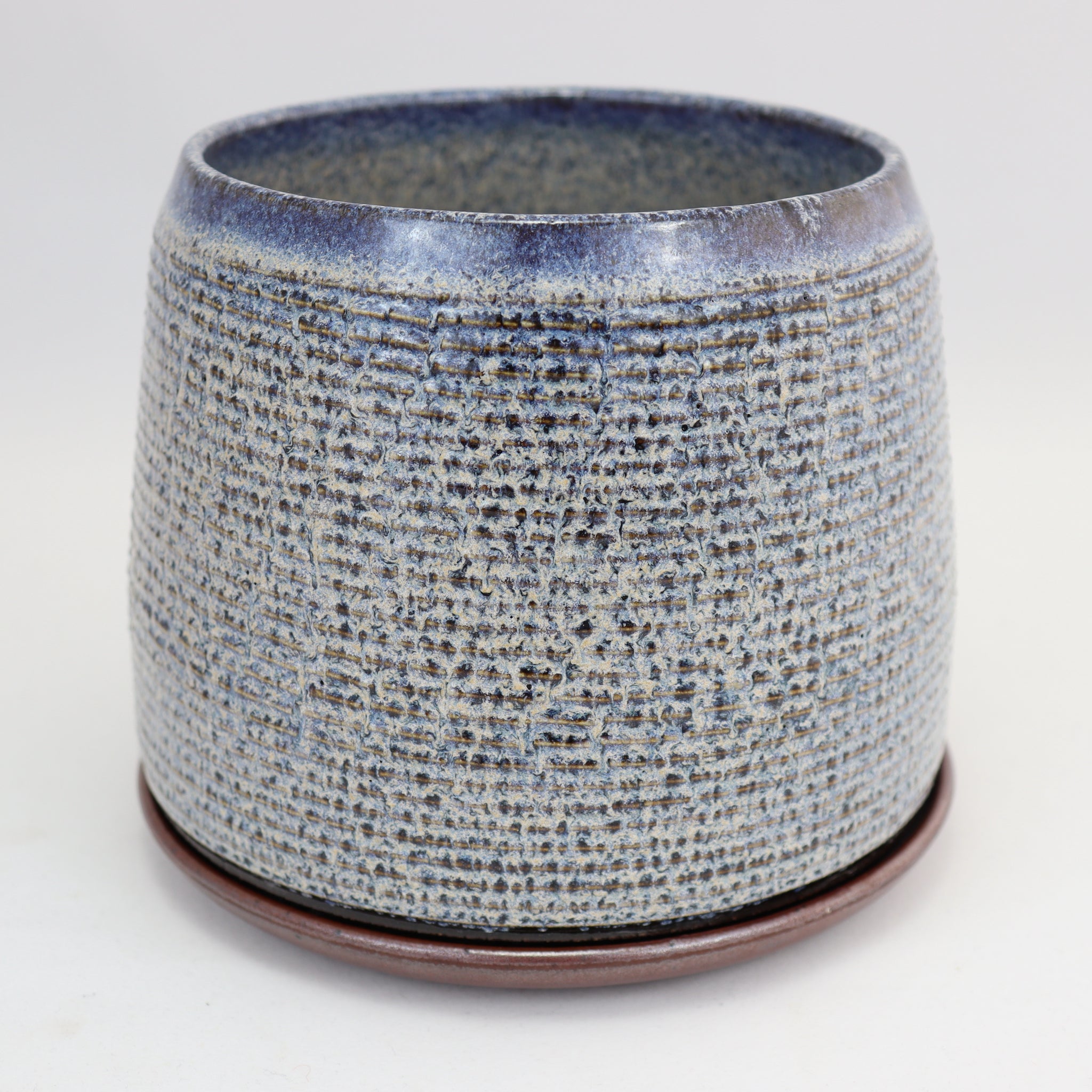 Textured Planter -  5.5 inches tall (14 cm)